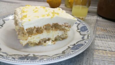 tiramisù al limoncello