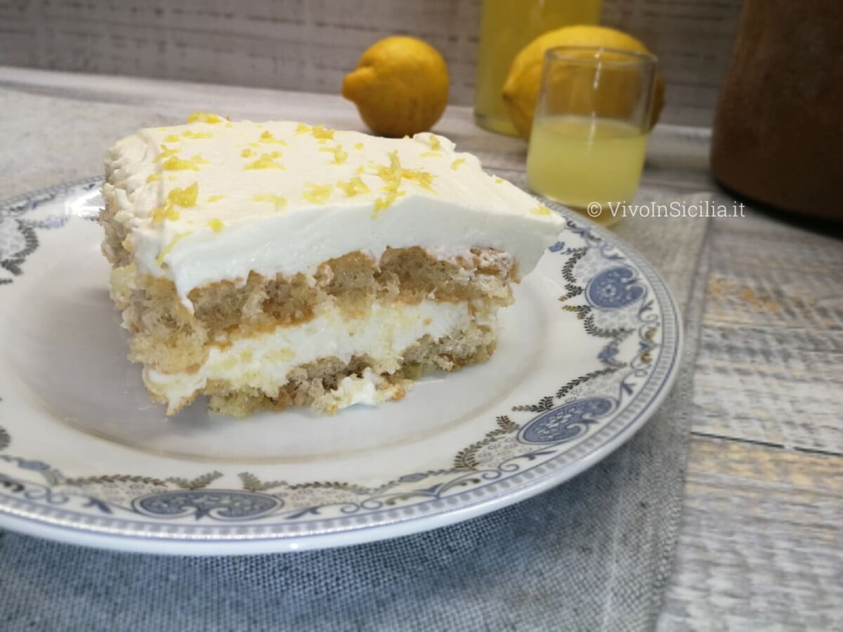 tiramisù al limoncello