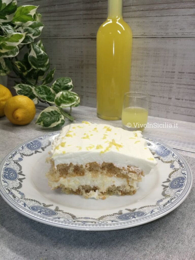 tiramisù al limoncello