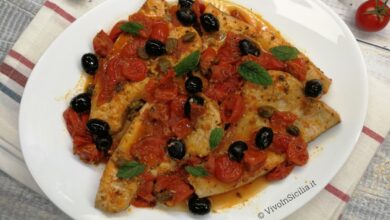 pesce spada alla siciliana