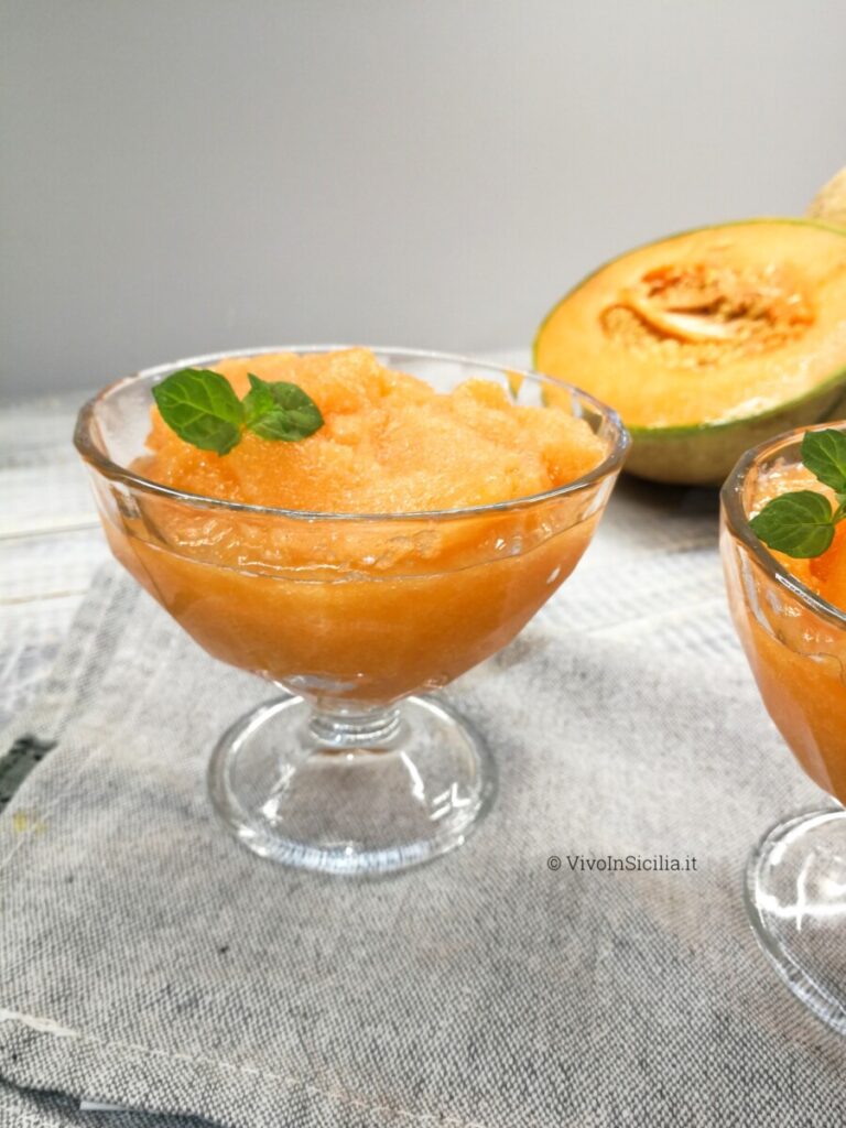 granita al melone