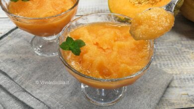 granita al melone