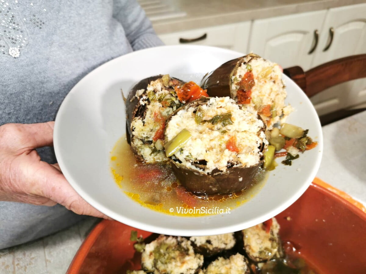 carciofi ripieni alla siciliana