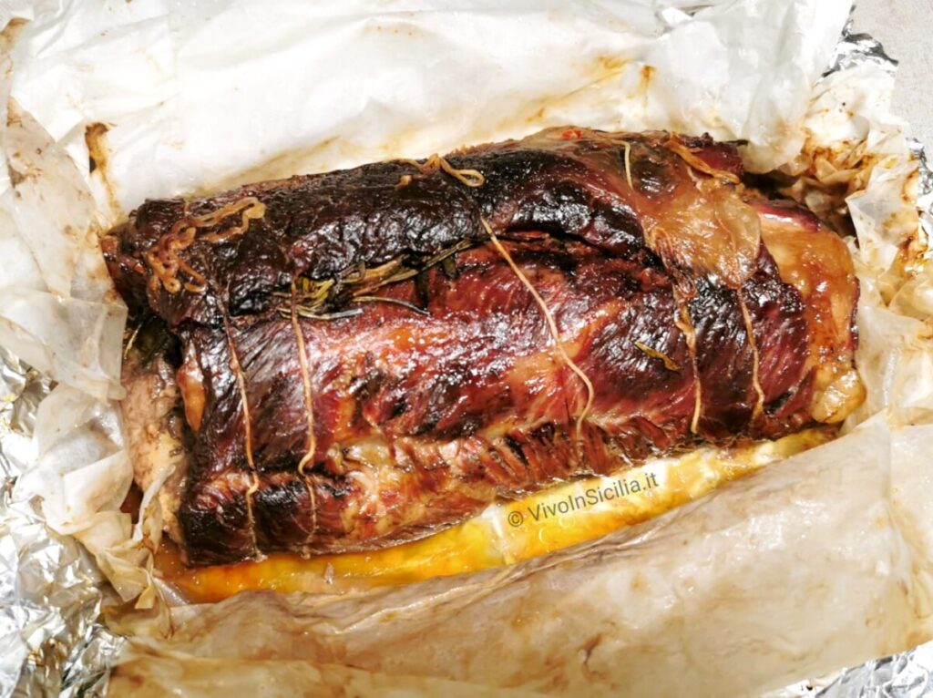 Carne al forno alla siciliana