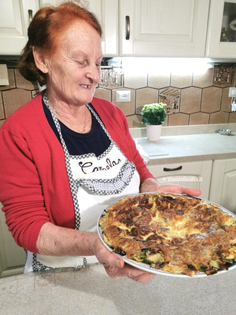 Frittata di cipollotti