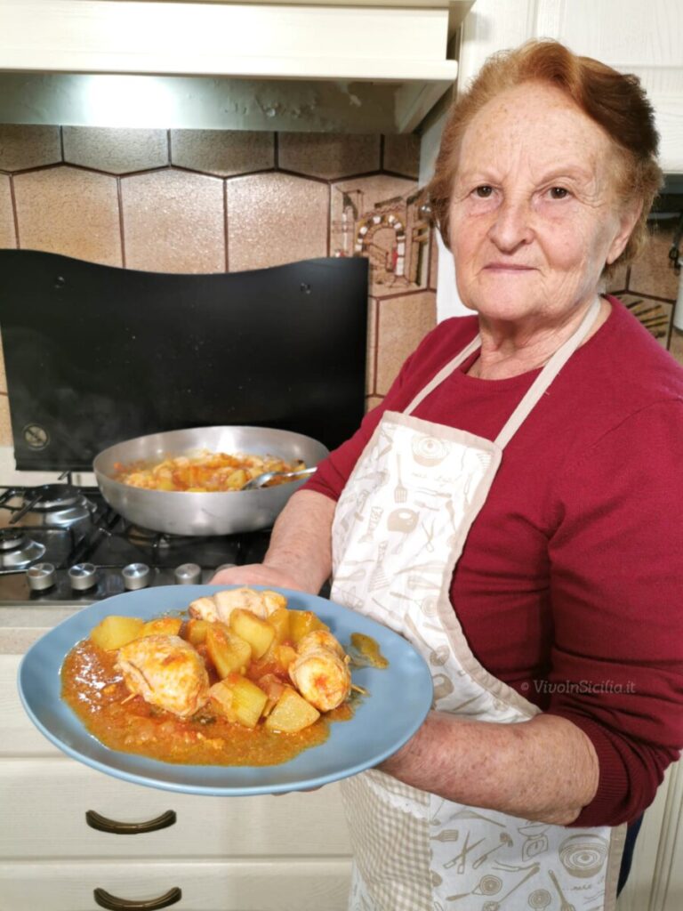 involtini di pesce spada in padella