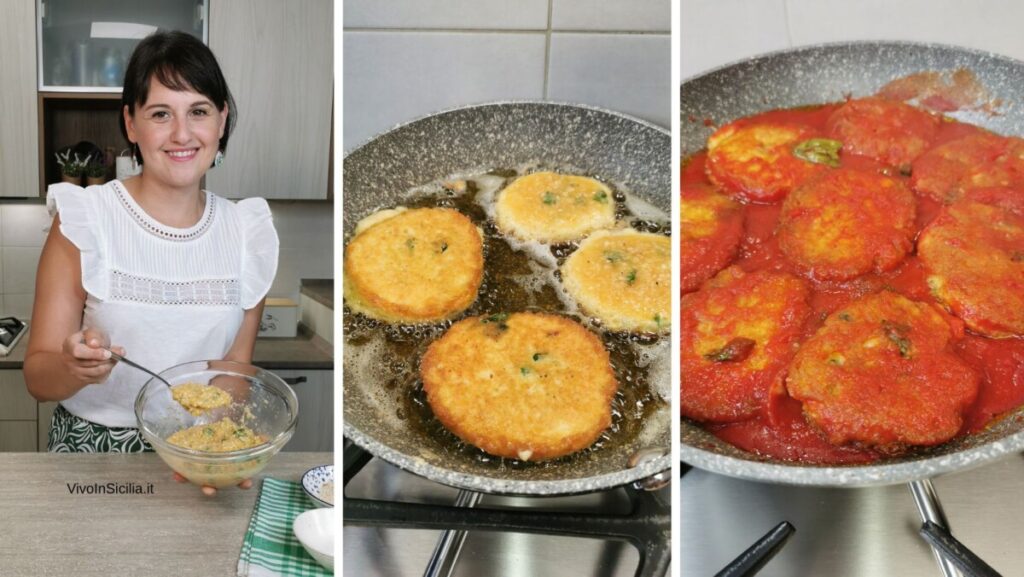 pesce d'uovo al pomodoro